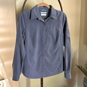 COLUMBIA Dusty Blue SPF Shirt
